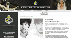 Desktop Screenshot of muchachos-de-consolacion.es